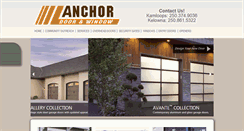 Desktop Screenshot of anchordoor.com